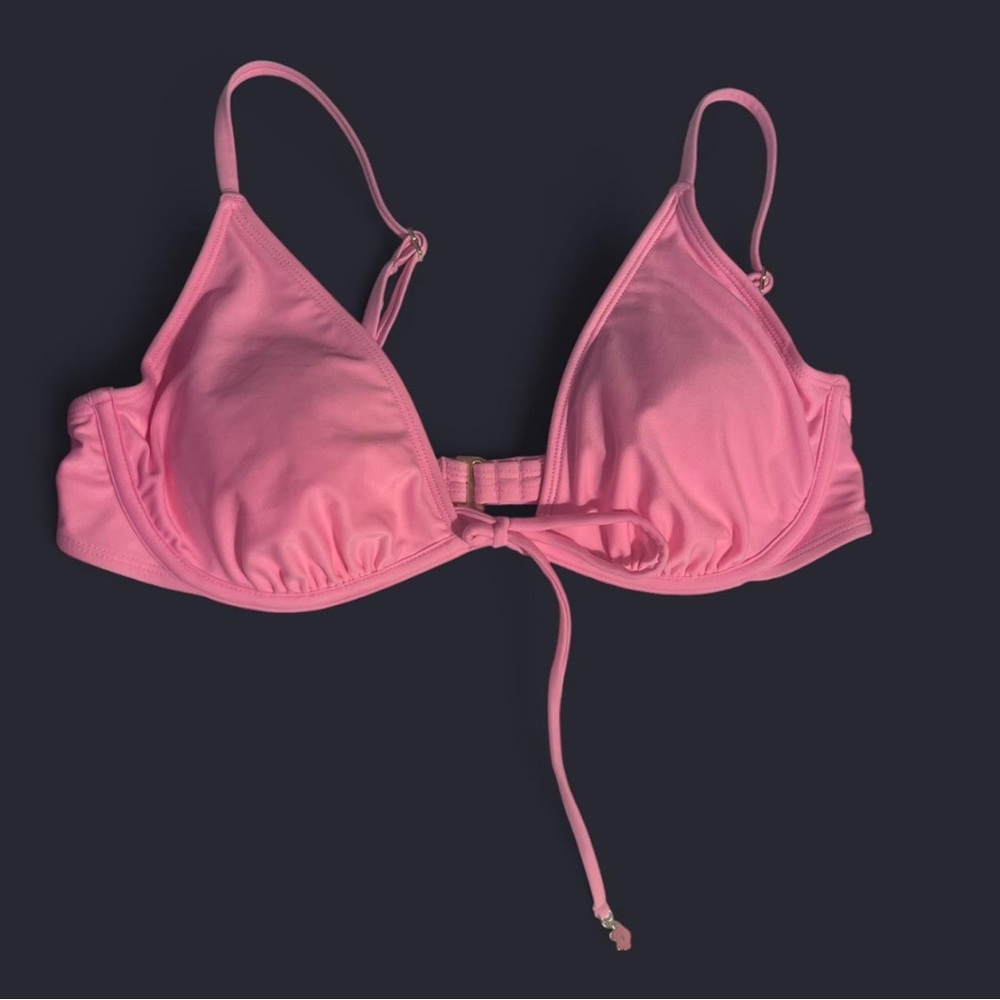 Wild Fable Pink Bikini Top Triangle Design